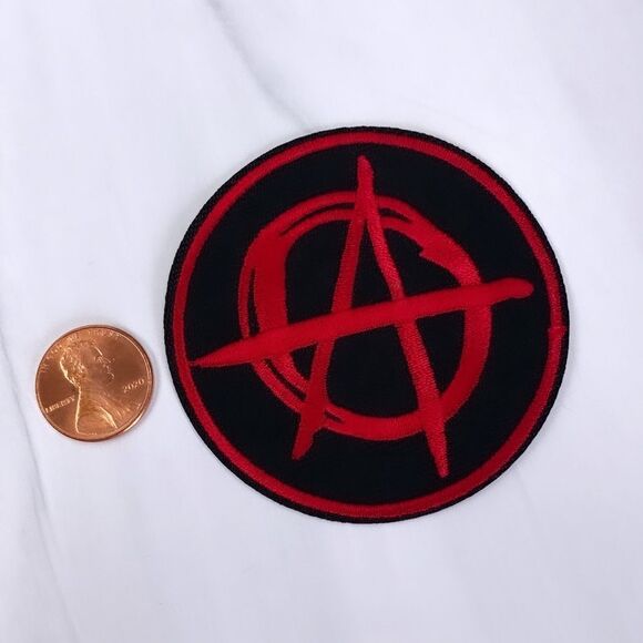 Anarchy Embroidered Patch - Picture 2 of 3